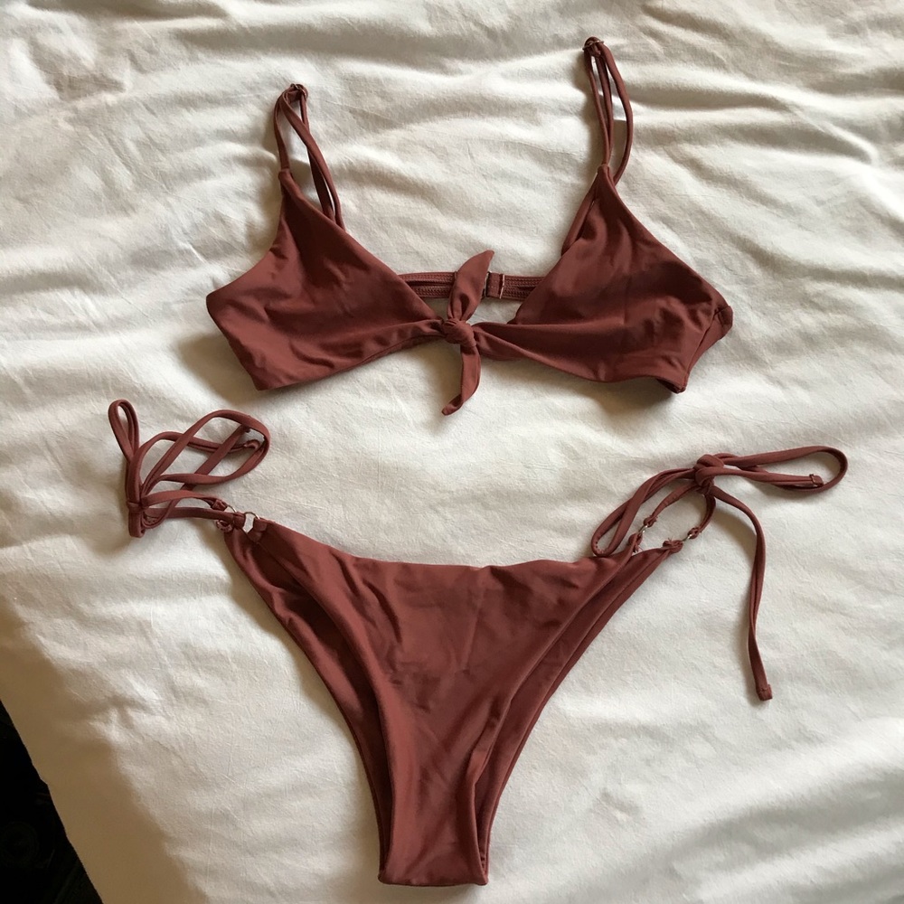 Zaful Mauve Bikini